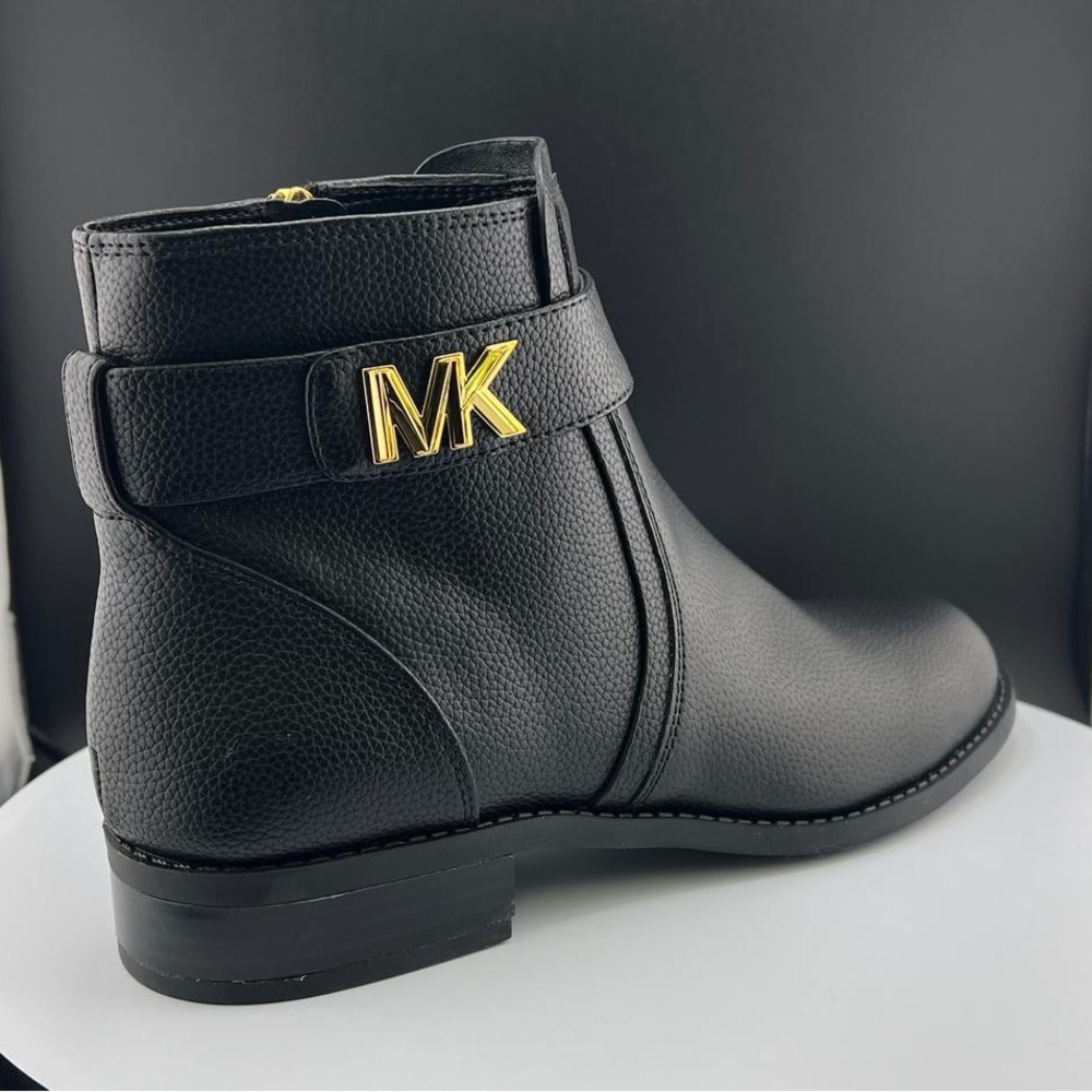 Michael Michael Kors Women’s Jilly Flat Booties. Leather. New - Picture 4 of 13